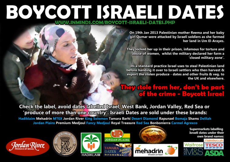 Boycott Israeli Dates