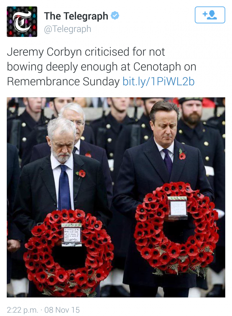 The Telegraph's attempted smear of Jeremy Corbyn