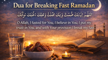 Dua for Breaking Fast Ramadan