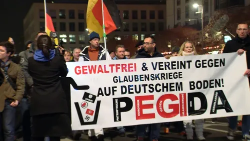PEGIDA anti-Islam Rally
