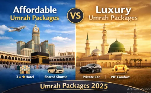 Affordable vs Luxury Umrah Packages