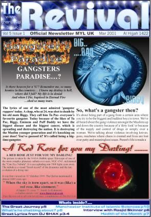 May 2001 Cover